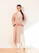 Dusty Rose Blazer Abaya | HEYA UAE
