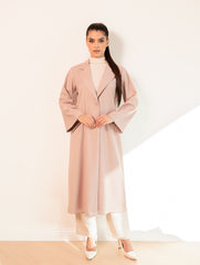 Dusty Rose Blazer Abaya | HEYA UAE