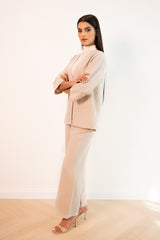 Ivory Wide Tailored Pants | HEYA UAE